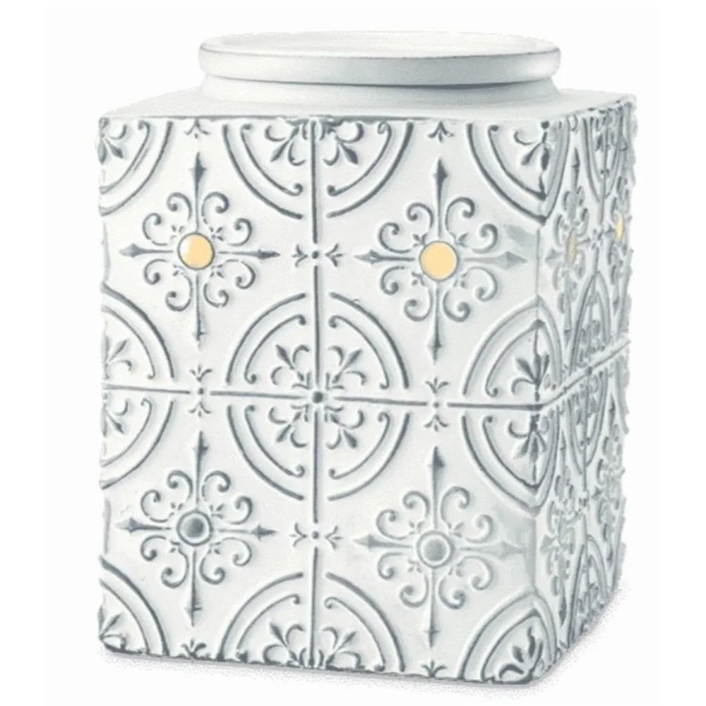 Scentsy Pressed Tin Warmer New